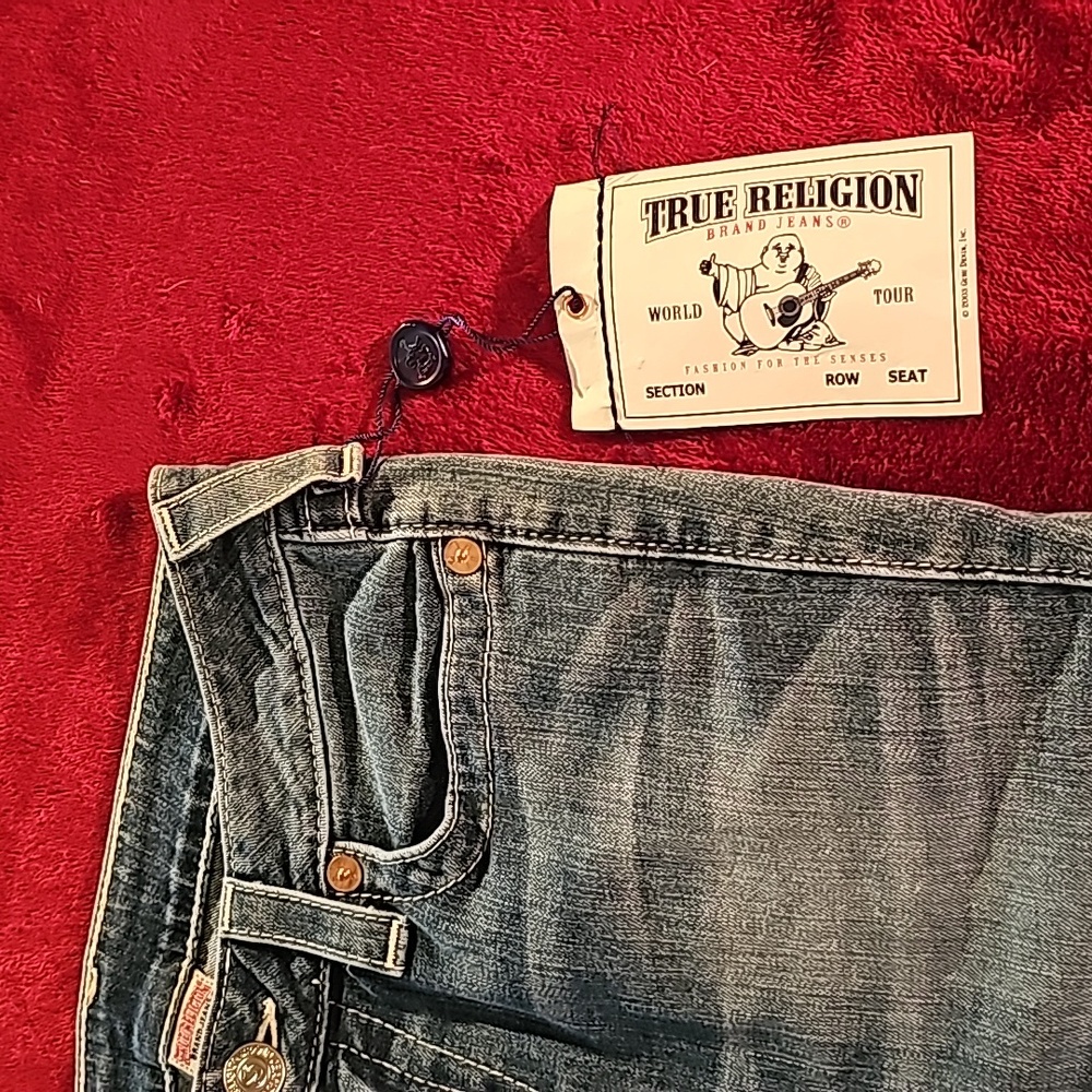 Woman's,  True Religion,  size 30, blue - Picture 4 of 12